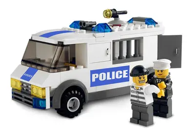 LEGO City 7245 Prisoner Transport set, image 2