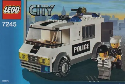 LEGO City 7245 Prisoner Transport set