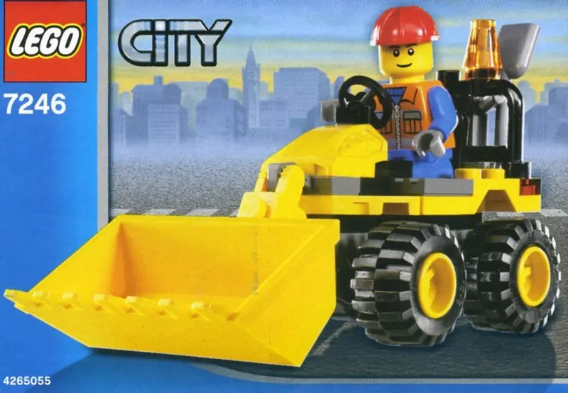 LEGO City 7246 Mini Digger set