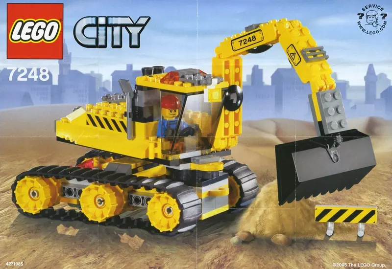 LEGO City 7248 Digger set