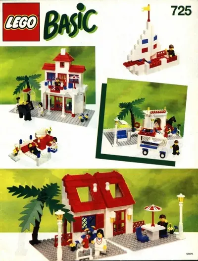 LEGO Basic 725 Basic Building Set, 7+ set