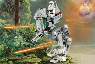 LEGO Star Wars 7250 Clone Scout Walker set, image 3