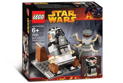 LEGO Star Wars 7251 Darth Vader Transformation set, image 4