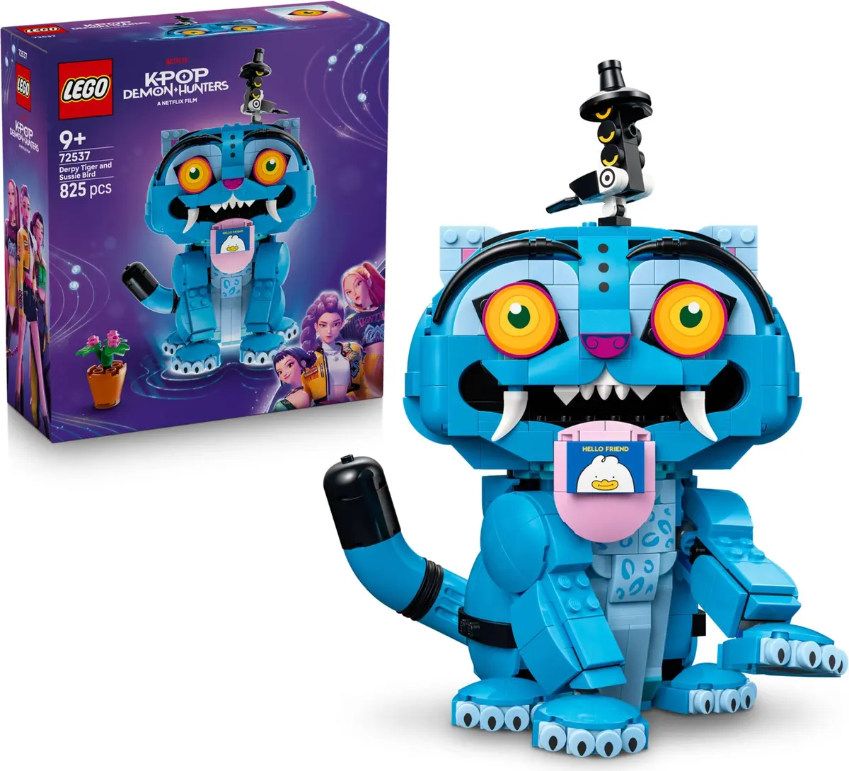 LEGO KPop Demon Hunters 72537 Derpy Tiger and Sussie Bird set, image 4