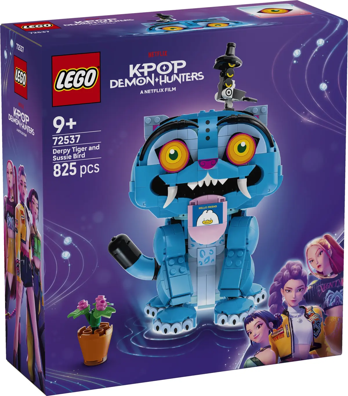 LEGO KPop Demon Hunters 72537 Derpy Tiger and Sussie Bird set, image 2