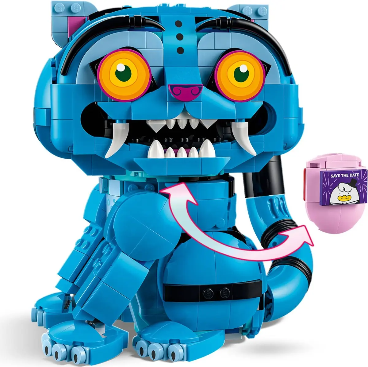 LEGO KPop Demon Hunters 72537 Derpy Tiger and Sussie Bird set, image 13