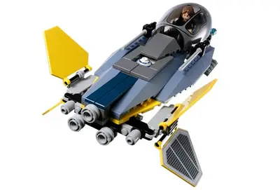 LEGO Star Wars 7256 Jedi Starfighter and Vulture Droid set, image 5