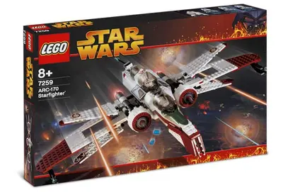 LEGO Star Wars 7259 ARC-170 Fighter set, image 4