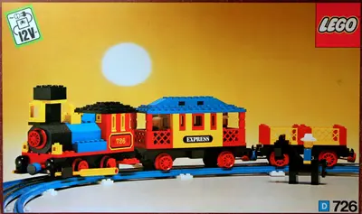 LEGO Trains 726 Western Train set