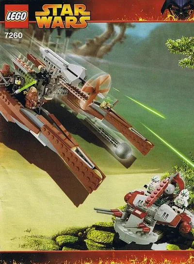 LEGO Star Wars 7260 Wookiee Catamaran set