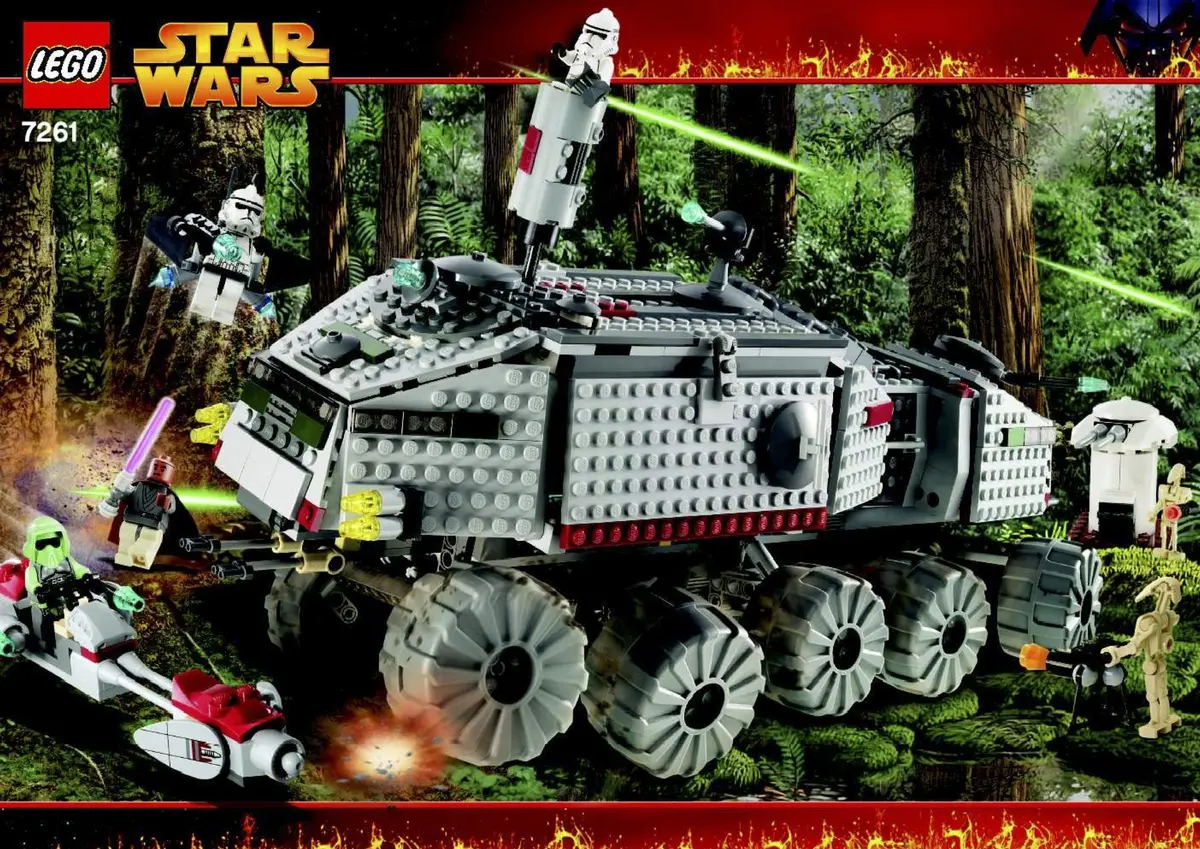 LEGO Star Wars 7261 Clone Turbo Tank set
