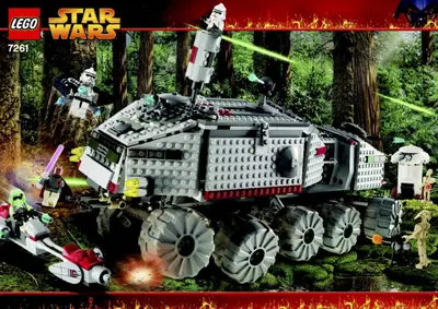 LEGO Star Wars 7261 Clone Turbo Tank set