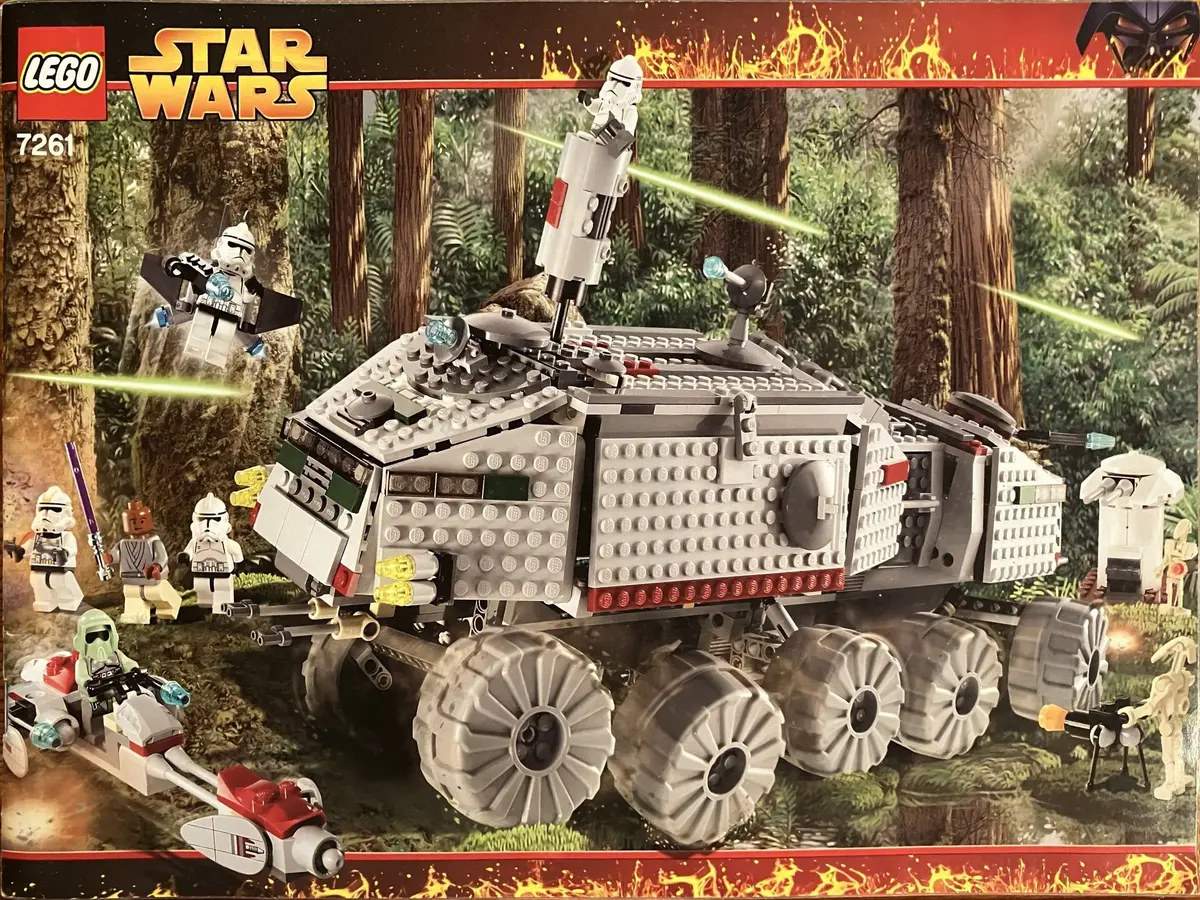 LEGO Star Wars 7261 Clone Turbo Tank (non-light-up, 2006 edition) set