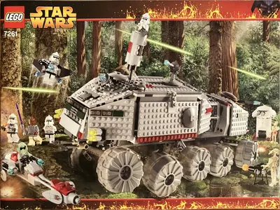LEGO Star Wars 7261 Clone Turbo Tank (non-light-up, 2006 edition) set