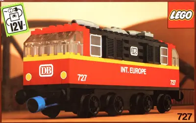 LEGO Trains 727 Locomotive set