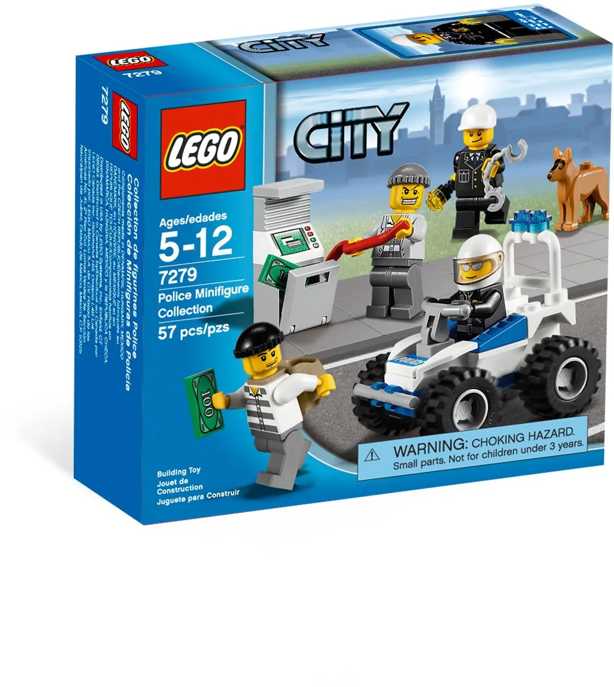 LEGO City 7279 Police Minifigure Collection set, image 7
