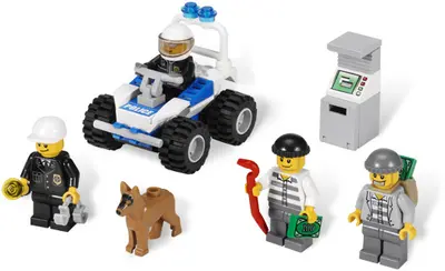 LEGO City 7279 Police Minifigure Collection set, image 2