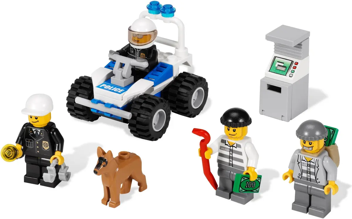 LEGO City 7279 Police Minifigure Collection set