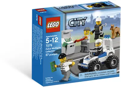 LEGO City 7279 Police Minifigure Collection set, image 4
