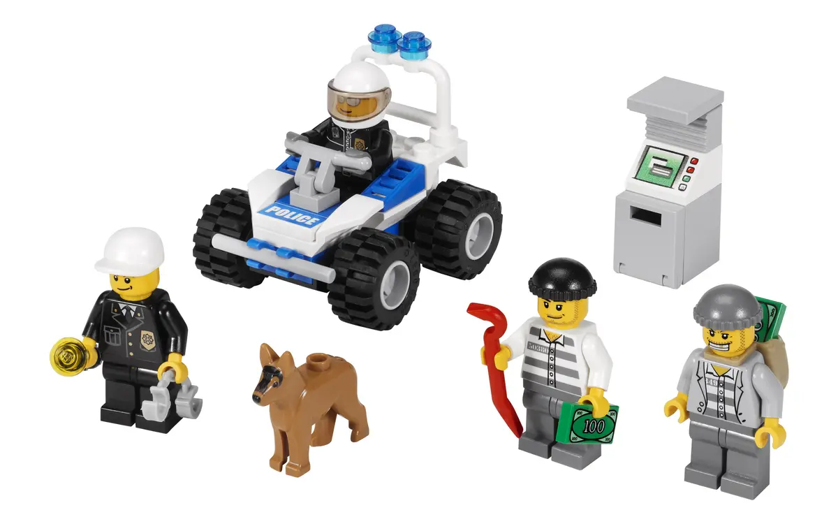 LEGO City 7279 Police Minifigure Collection set, image 3