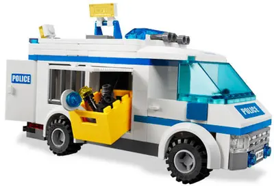 LEGO City 7286 Prisoner Transport set, image 8
