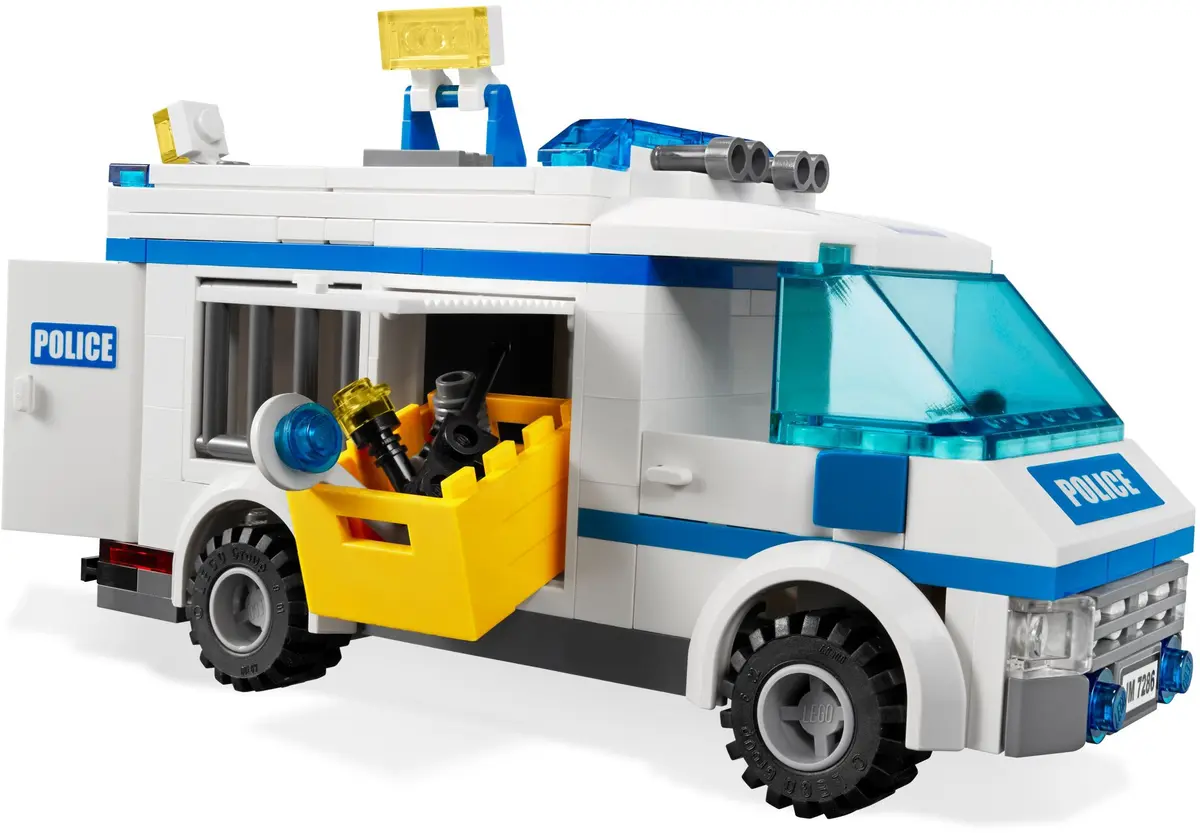 LEGO City 7286 Prisoner Transport set, image 12