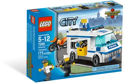 LEGO City 7286 Prisoner Transport set, image 4