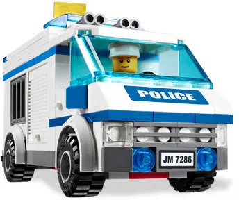 LEGO City 7286 Prisoner Transport set, image 5