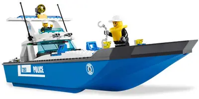 LEGO City 7287 Police Boat set, image 5