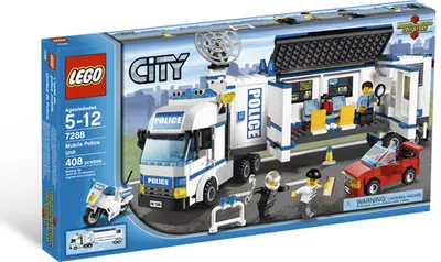 LEGO City 7288 Mobile Police Unit set, image 4