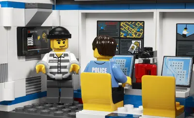 LEGO City 7288 Mobile Police Unit set, image 6