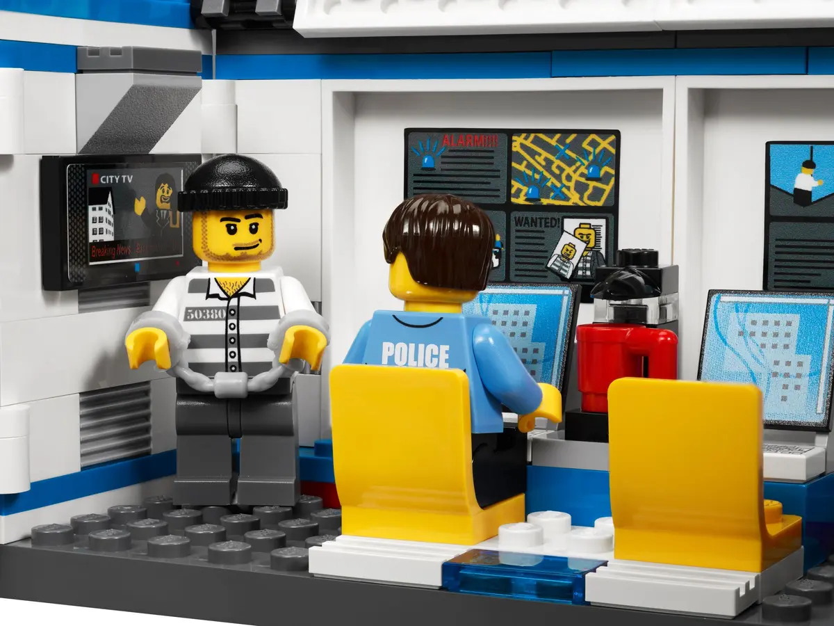 LEGO City 7288 Mobile Police Unit set, image 15
