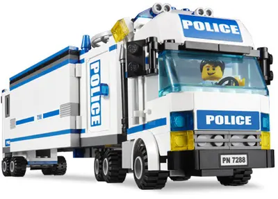 LEGO City 7288 Mobile Police Unit set, image 5