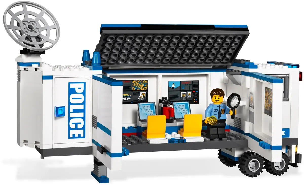 LEGO City 7288 Mobile Police Unit set, image 14
