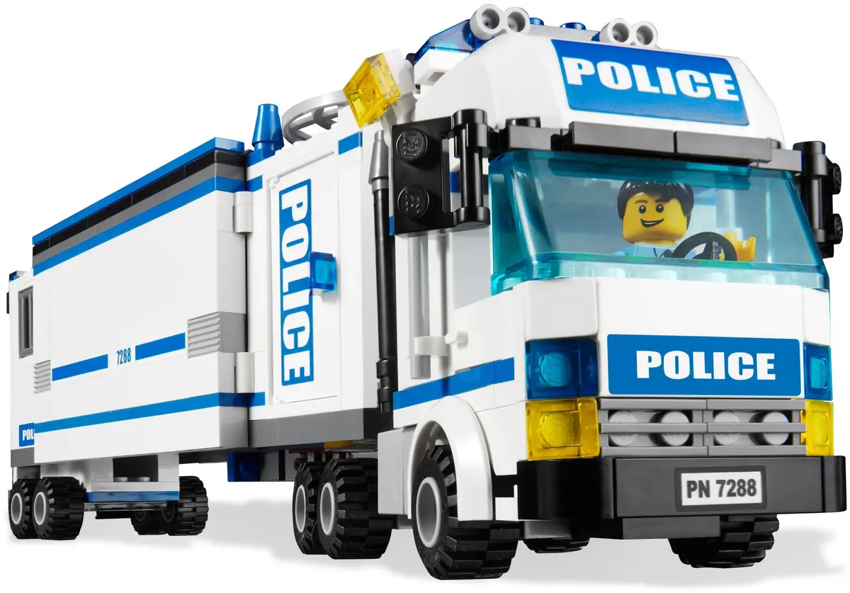 LEGO City 7288 Mobile Police Unit set, image 11