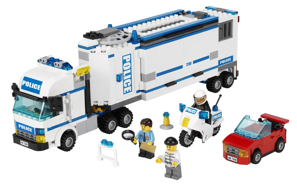 LEGO City 7288 Mobile Police Unit set, image 3
