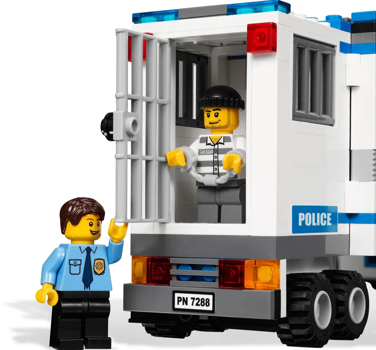 LEGO City 7288 Mobile Police Unit set, image 13