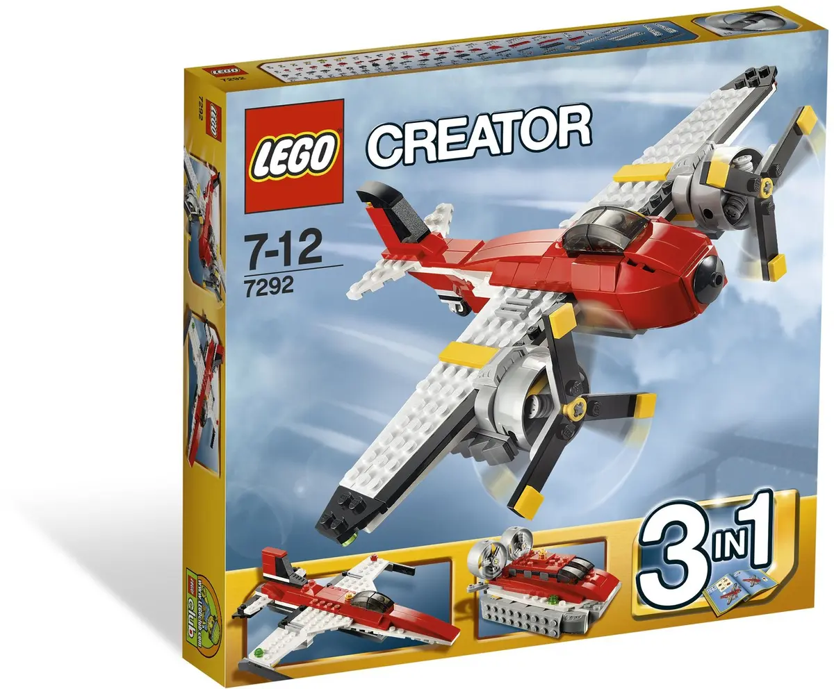 LEGO Creator 7292 Propeller Adventures set, image 2