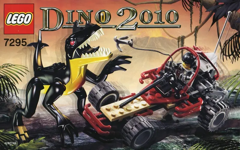 LEGO Dino 2010 7295 Dino Buggy Chaser set