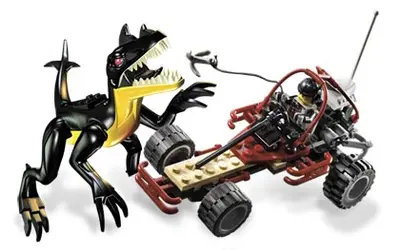 LEGO Dino 2010 7295 Dino Buggy Chaser set, image 2