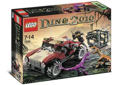 LEGO Dino 2010 7296 Dino 4WD Trapper set, image 4