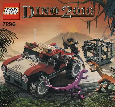 LEGO Dino 2010 7296 Dino 4WD Trapper set