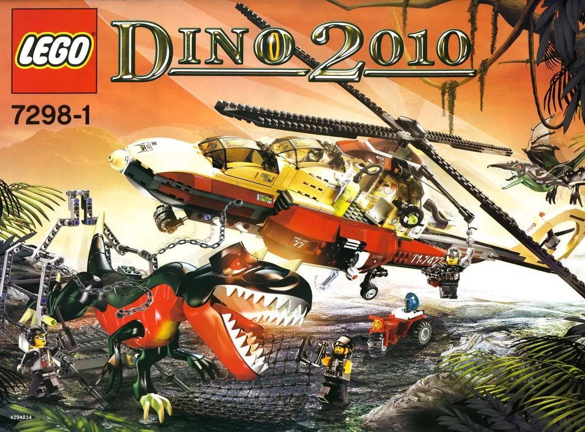 LEGO Dino 2010 7298 Dino Air Tracker set