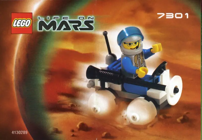 LEGO Space 7301 Rover set