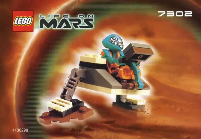 LEGO Space 7302 Worker Robot set