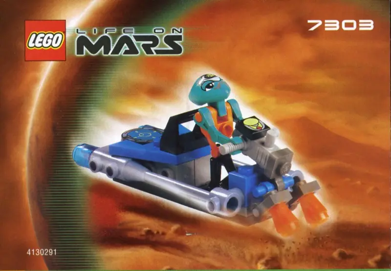LEGO Space 7303 Jet Scooter set