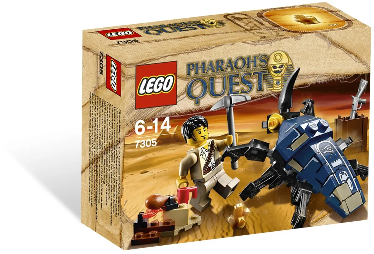 LEGO Pharaoh's Quest 7305 Scarab Attack set, image 6