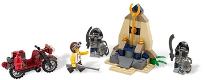 LEGO Pharaoh's Quest 7306 Golden Staff Guardians set, image 2