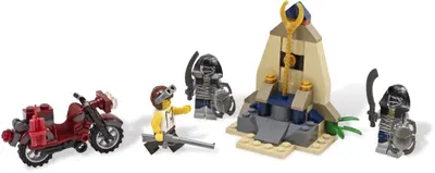LEGO Pharaoh's Quest 7306 Golden Staff Guardians set