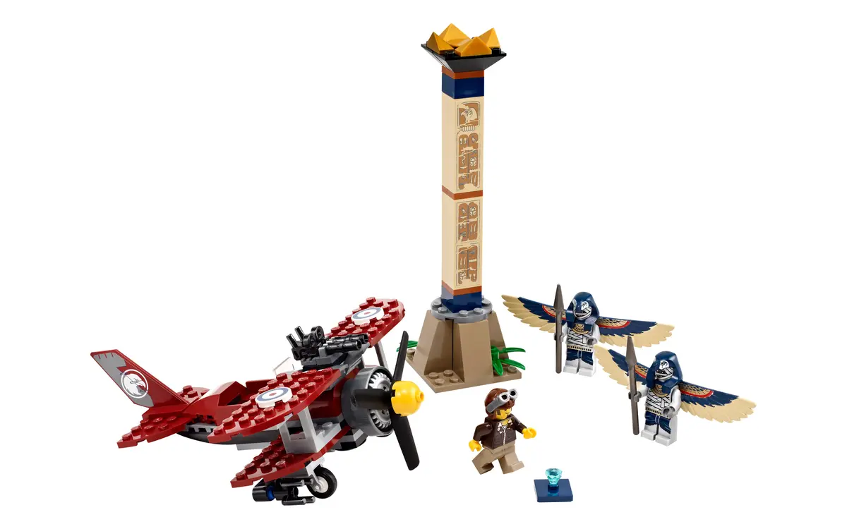 LEGO Pharaoh's Quest 7307 Flying Mummy Attack set, image 3